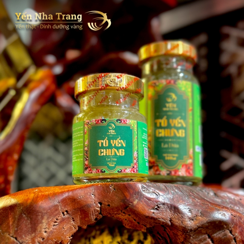 Yến chưng tươi Lá Dứa